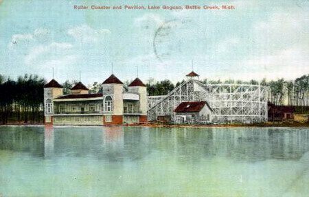 Liberty Amusement Park - Roller Coaster (newer photo)